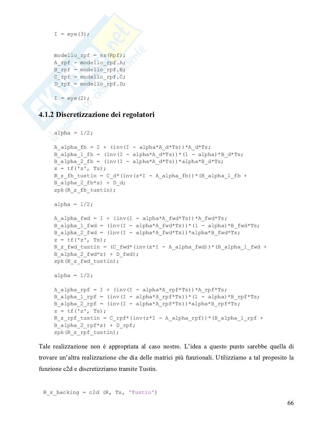 Tesina su Sistema di sollevamento con attuatore SMA Pag. 66