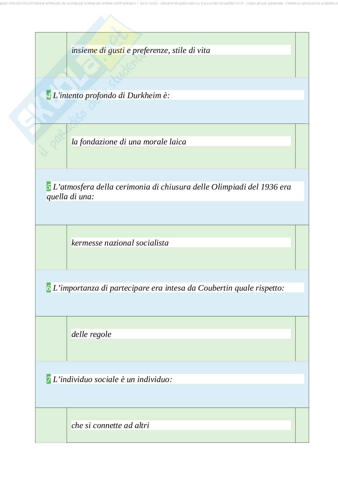 Raccolta domande Sociologia Pag. 56