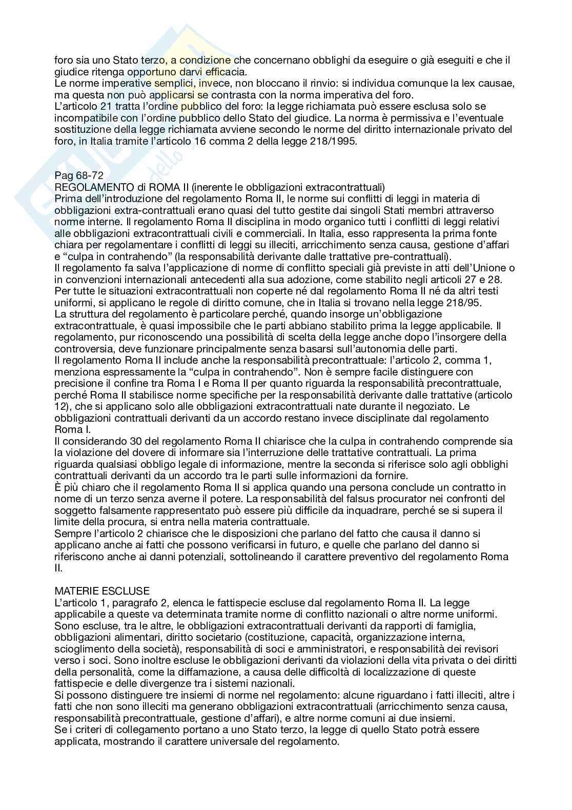 Diritto internazionale privato Pag. 31