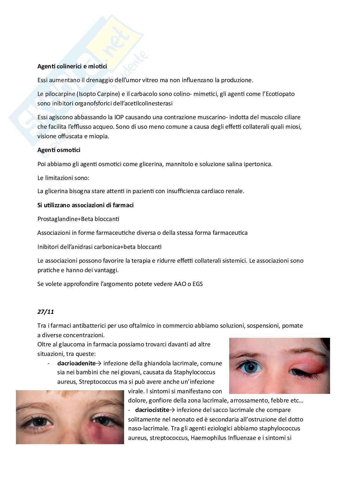 Esame di Farmacoterapia 1 - parte 4 Pag. 1