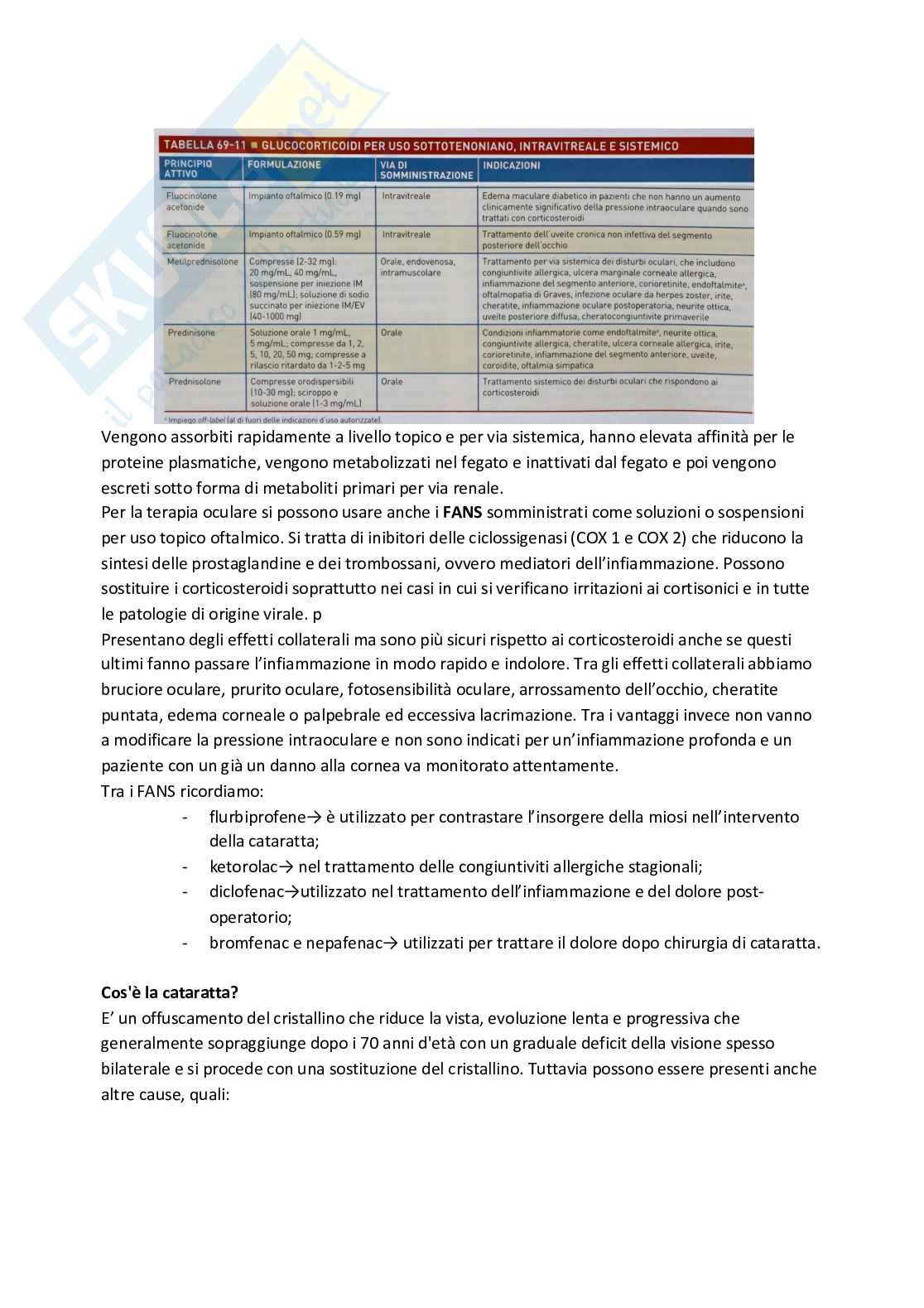 Esame di Farmacoterapia 1 - parte 4 Pag. 11