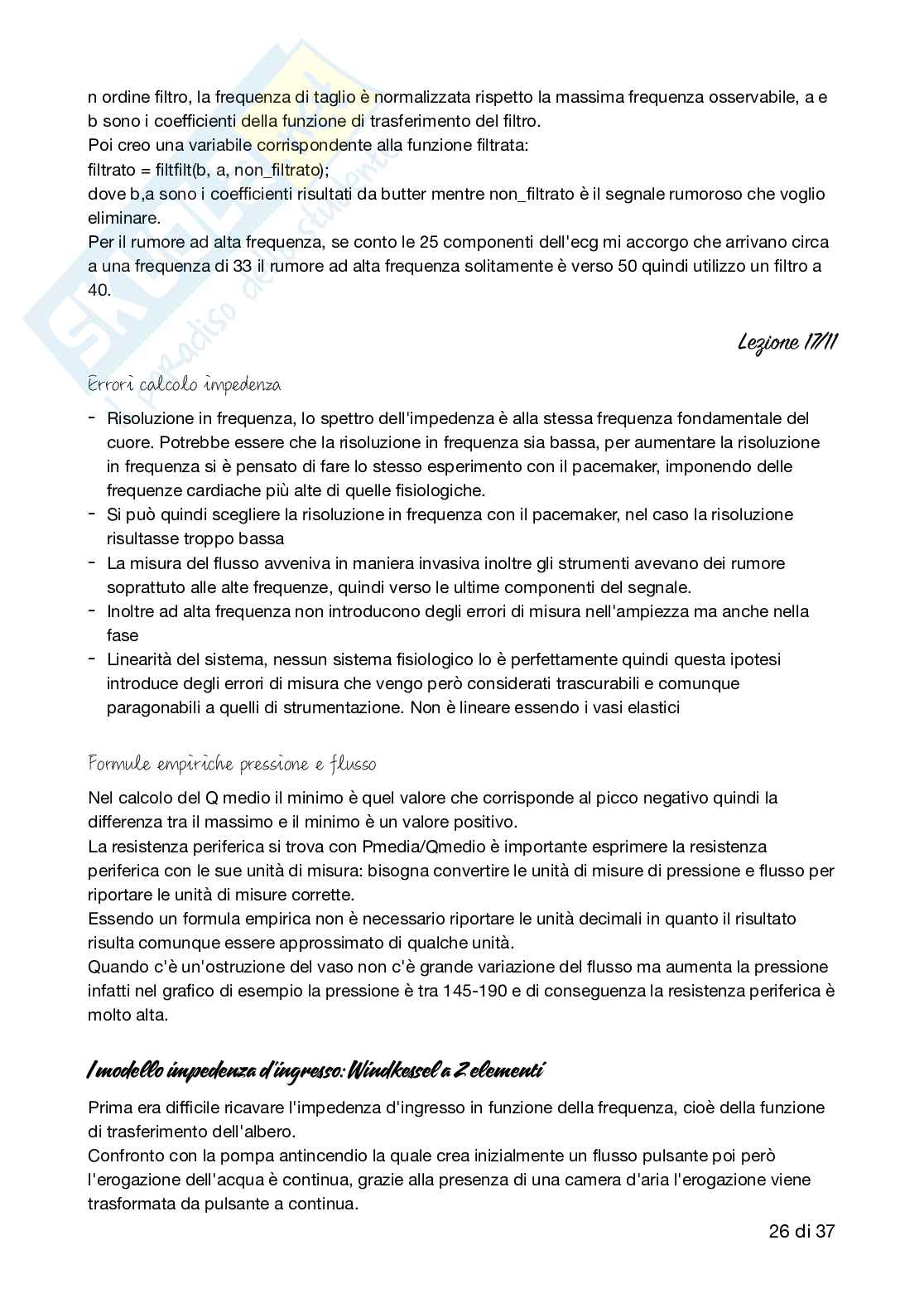 Bioingegneria Pag. 26