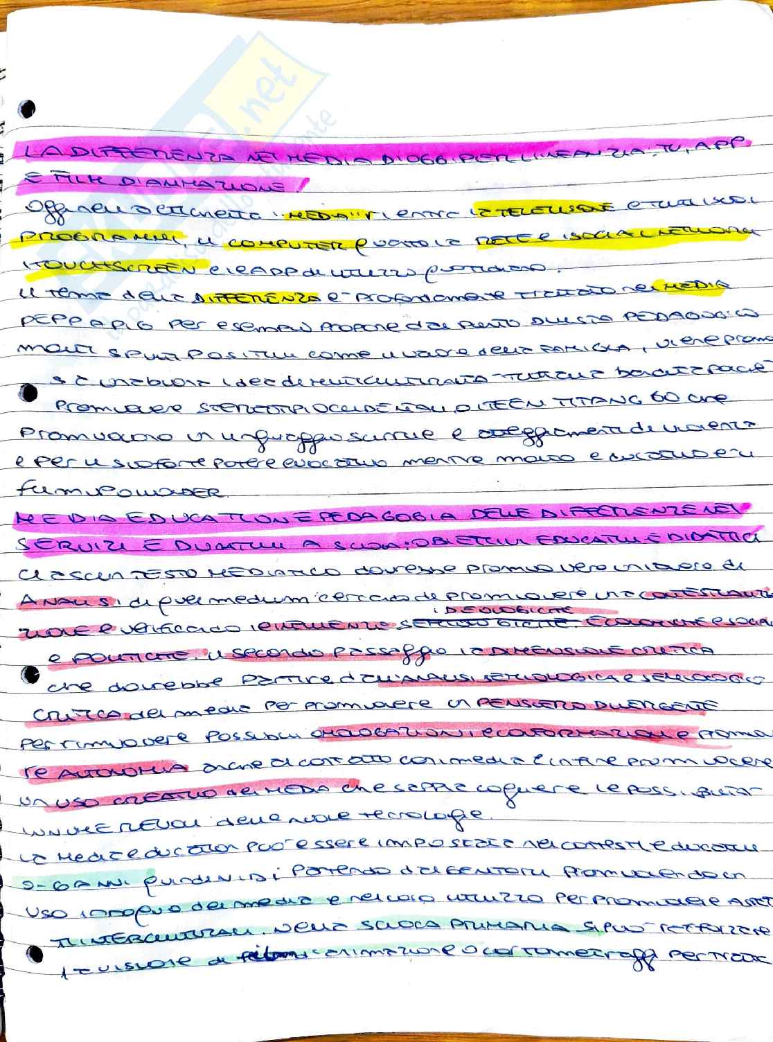 Media Education: analisi dei media e strategie per la competenza digitale Pag. 2