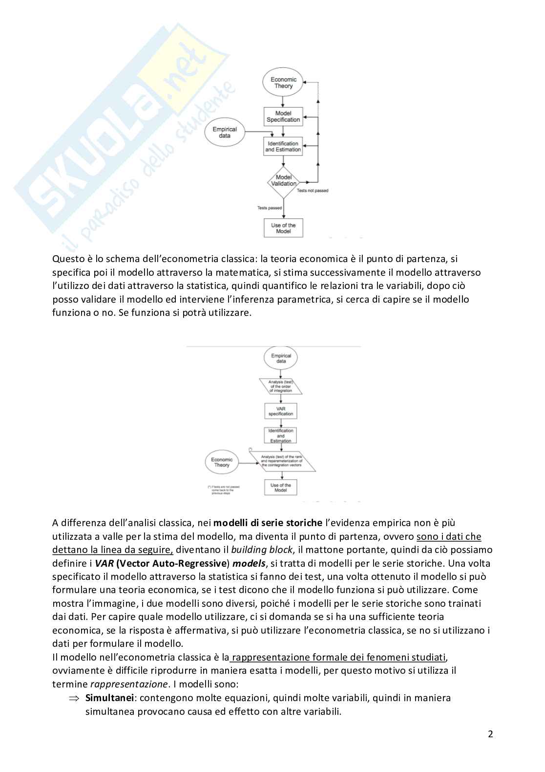 Bagnato - Statistica per le decisioni economiche Pag. 2