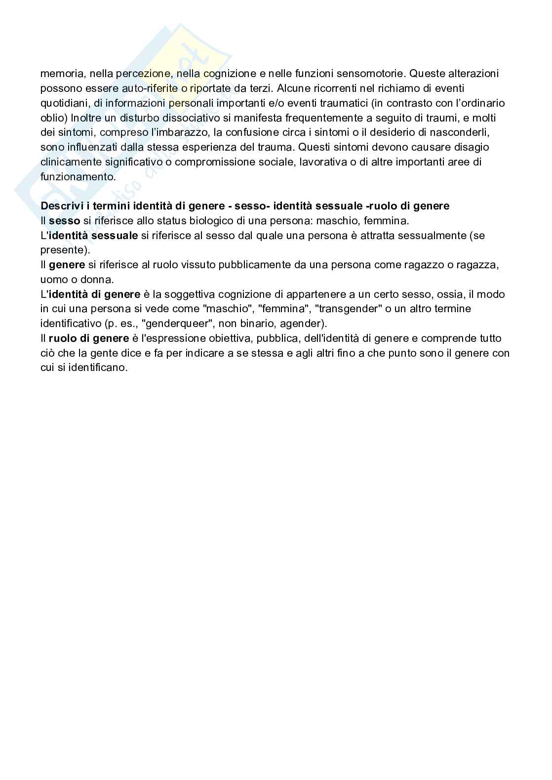 Psicologia clinica Pag. 21