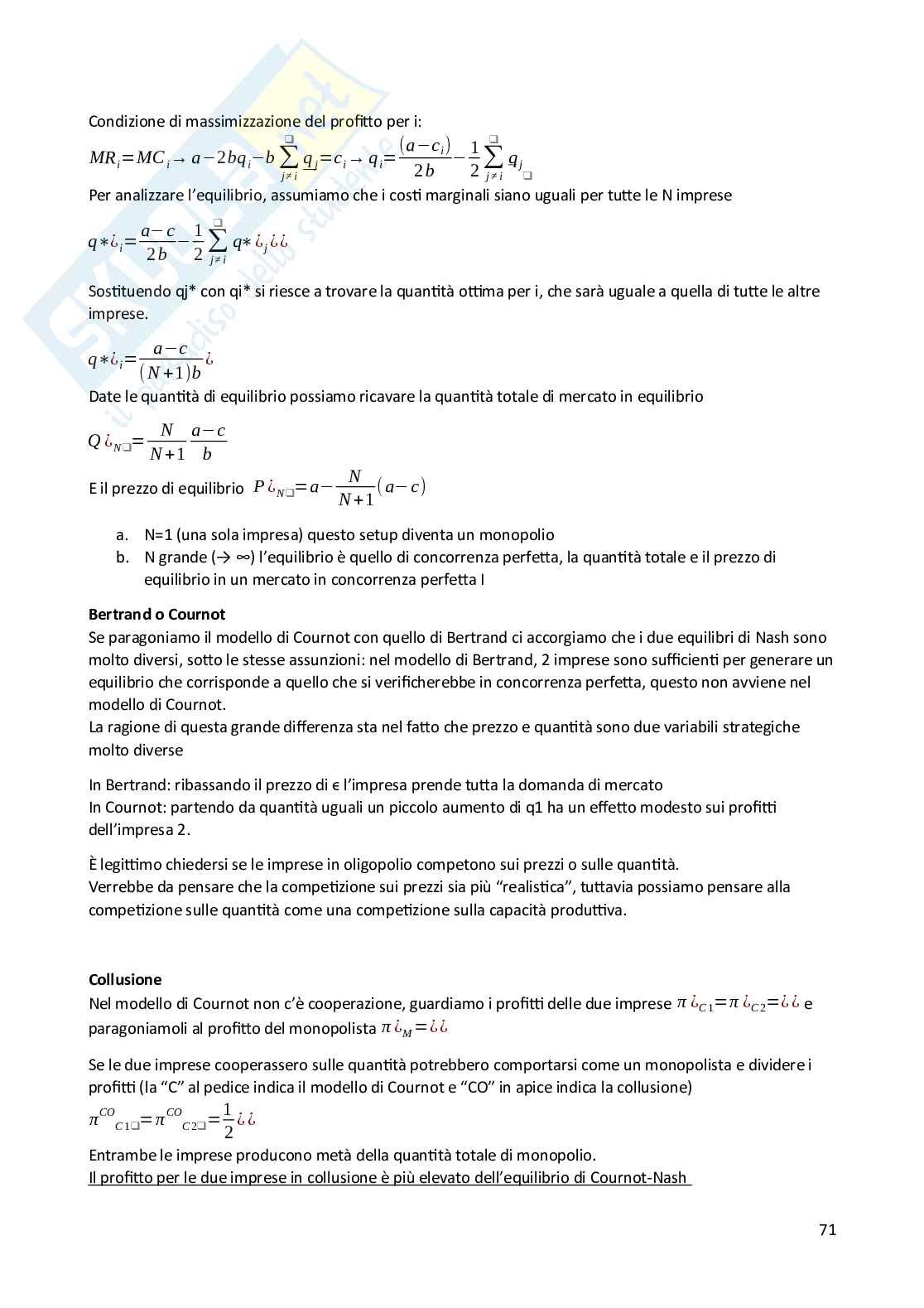 Economia Pag. 71