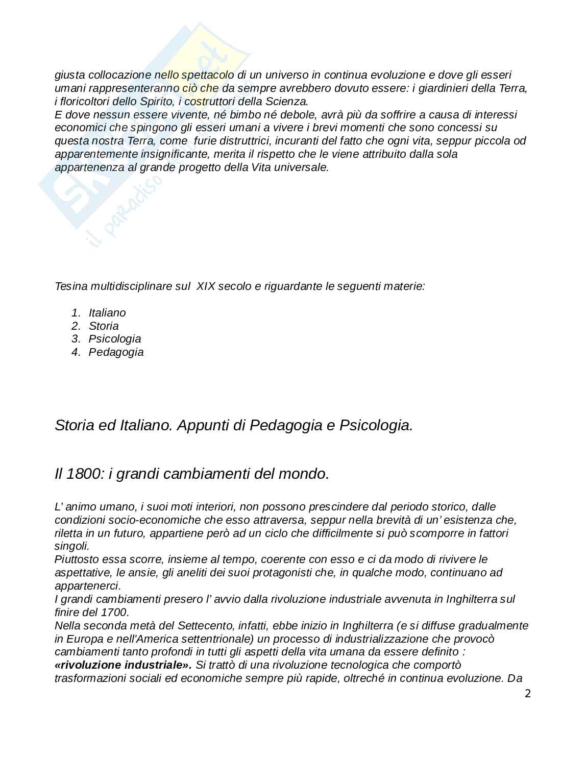 Ricerca umana: un percorso tra spirito e scienza Pag. 2