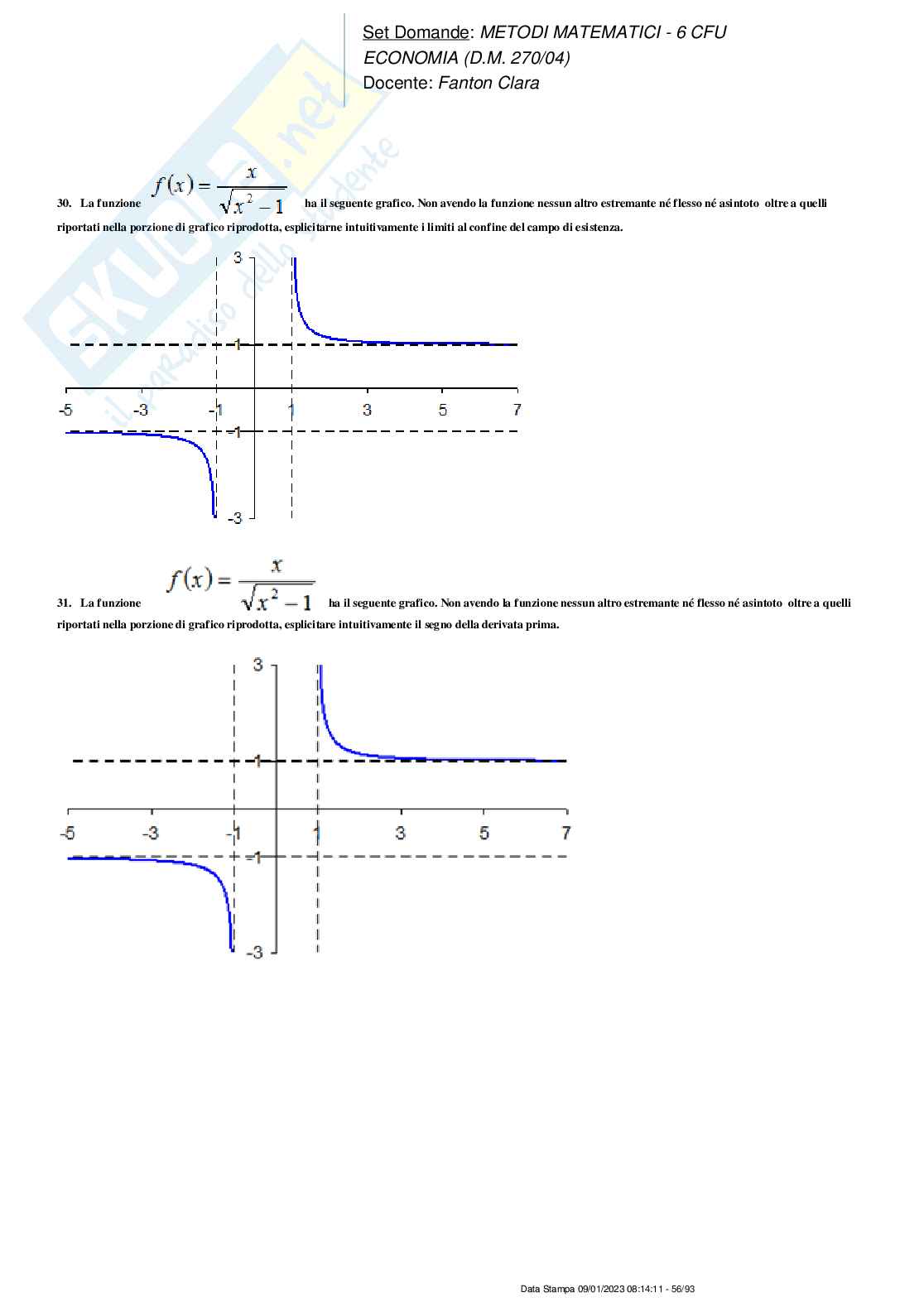 Paniere nuovo completo di Metodi matematici Pag. 56
