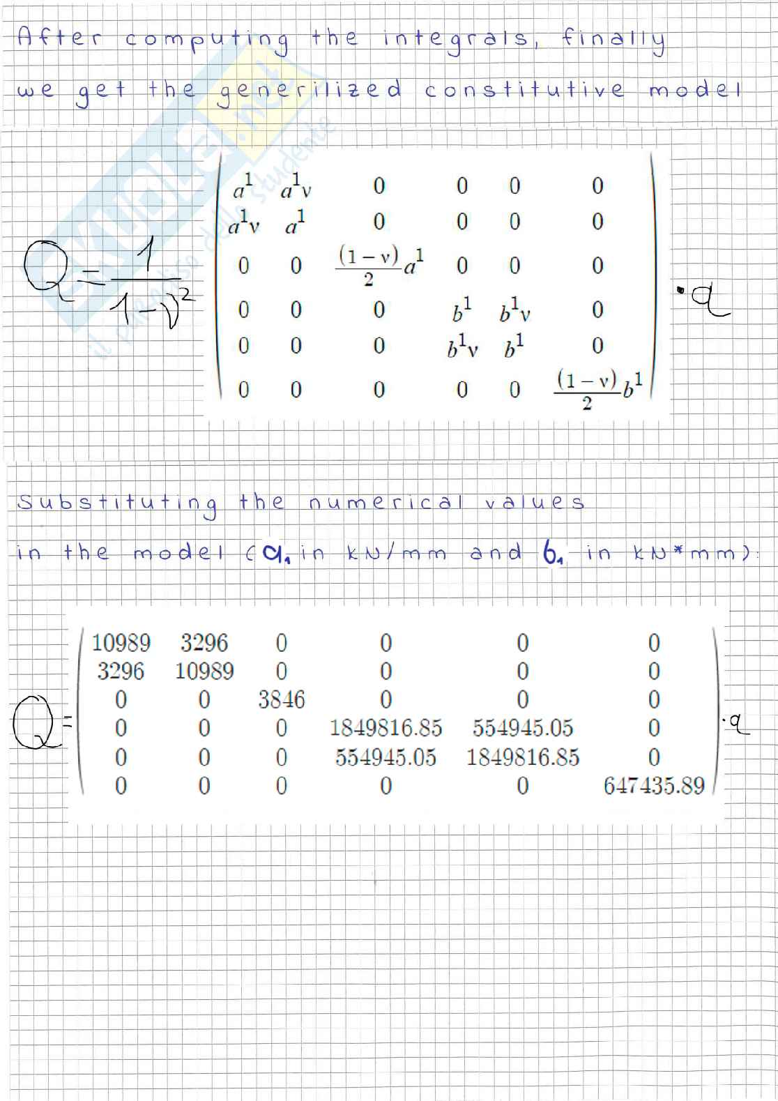 Theory of Structures. Takehome exam Pag. 11