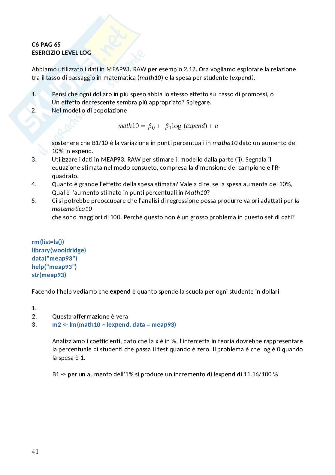 Econometria Pag. 41