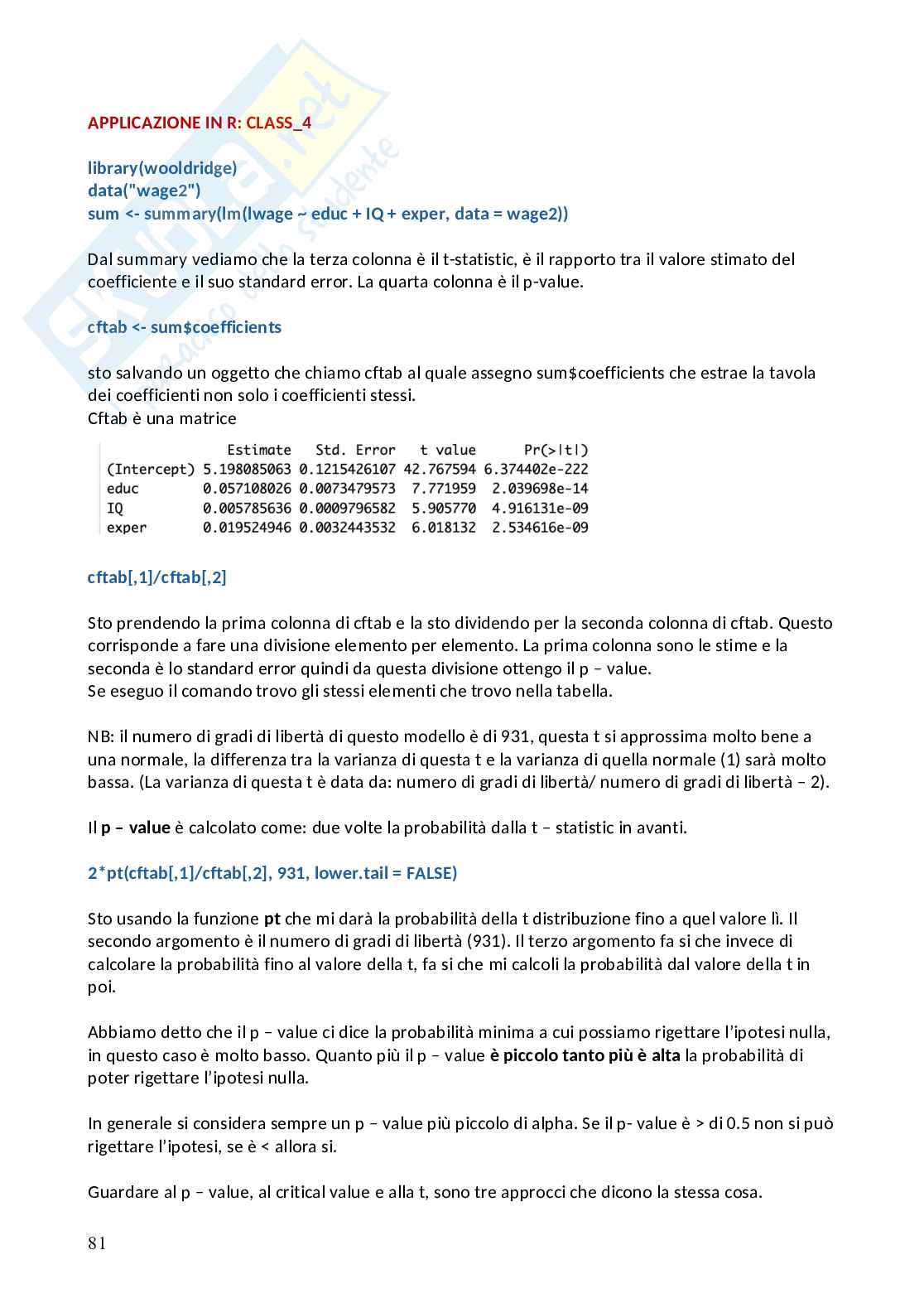 Econometria Pag. 81
