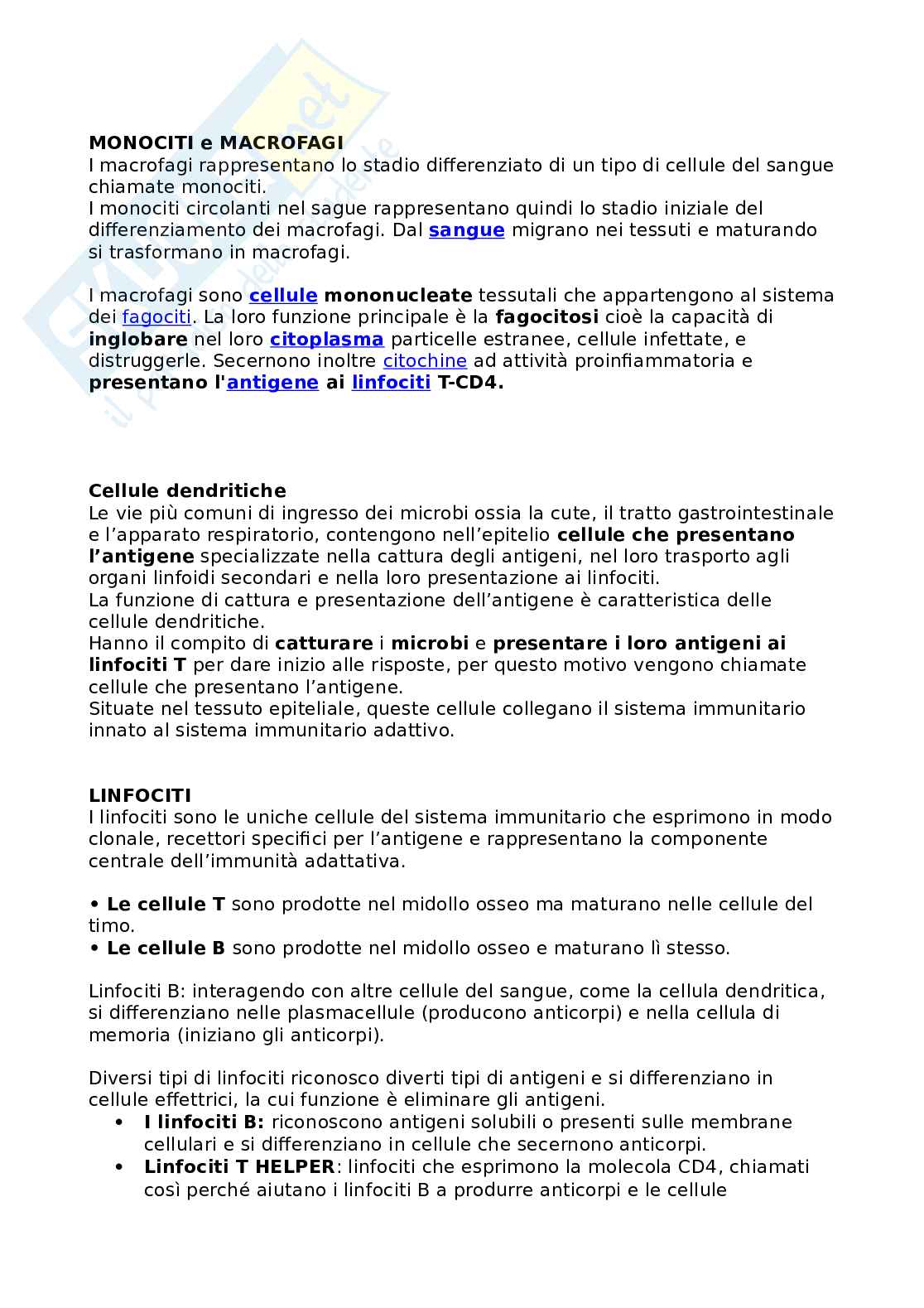 Appunti completi per esame di immunologia e virologia Pag. 36