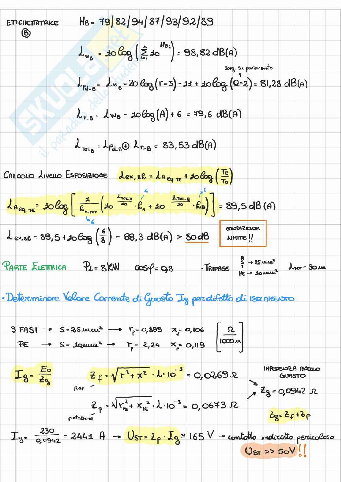 Esercitazioni in preparazione all'esame di Servizi generali di impianto m Pag. 16