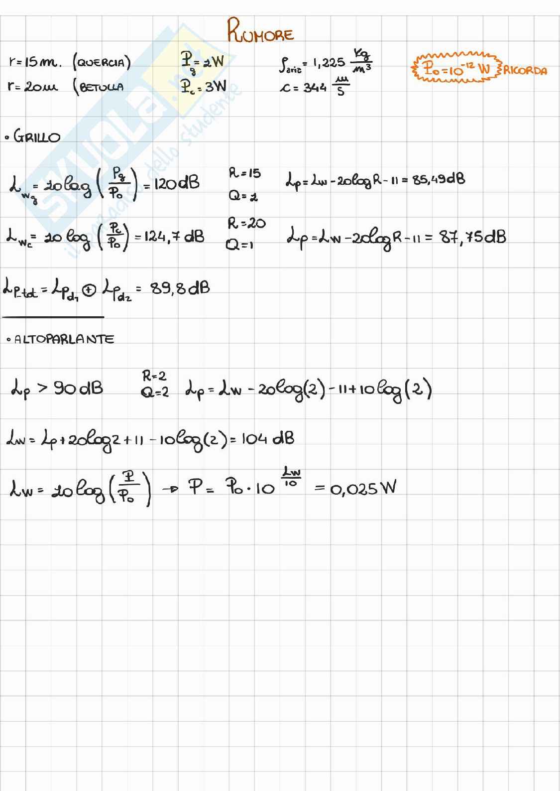 Esercitazioni in preparazione all'esame di Servizi generali di impianto m Pag. 21