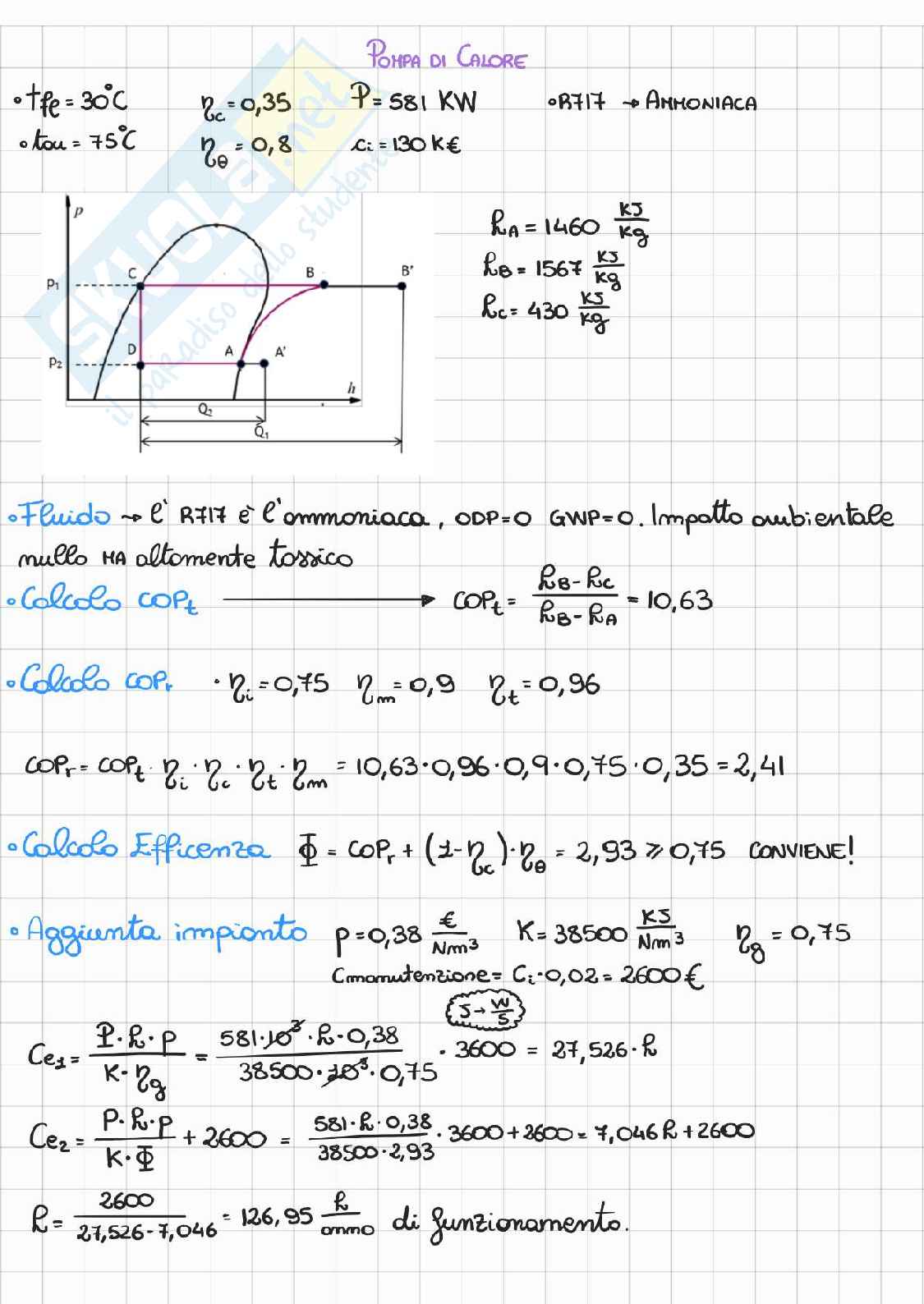 Esercitazioni in preparazione all'esame di Servizi generali di impianto m Pag. 26