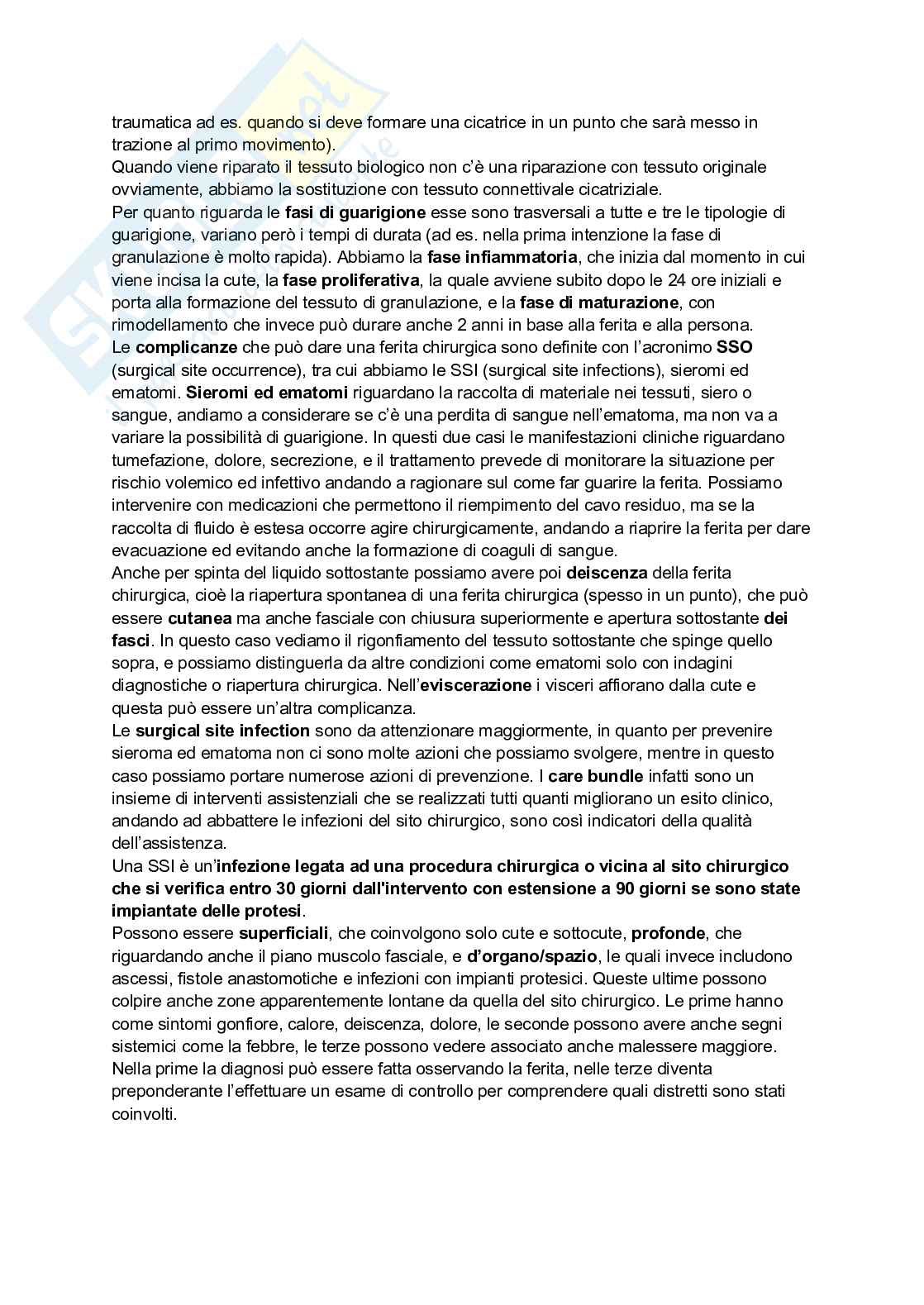 Infermieristica dell'area chirurgica   Pag. 36