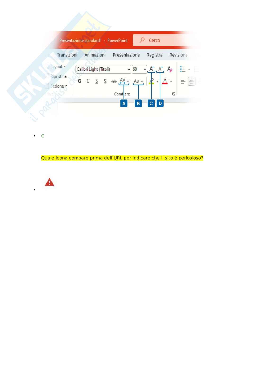 Didasko integrazione standard (Eipass 7 moduli): guida agli strumenti e applicazioni digitali. Aggiornato e completo. (ultima versione) Pag. 36
