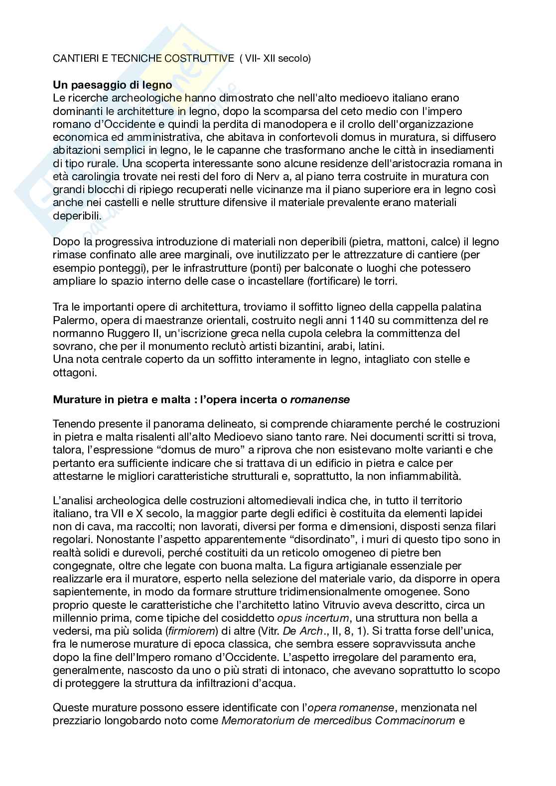 Appunti storia dell'architettura  Pag. 1