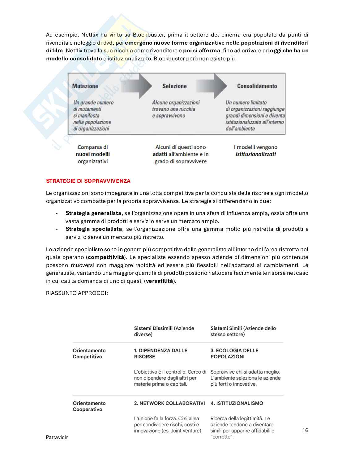 Organizzazione aziendale - Secondo modulo Pag. 16