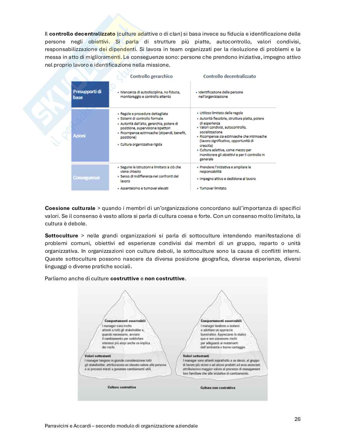 Organizzazione aziendale - Secondo modulo Pag. 26