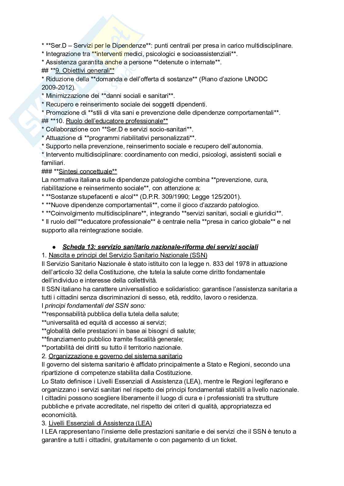 Riassunto esame Pedagogia sociale, Prof. Stramaglia Massimiliano, libro consigliato L’educatore professionale, una guida per orientarsi nel mondo del lavoro e prepararsi ai concorsi pubblici, Scarpa Pag. 66