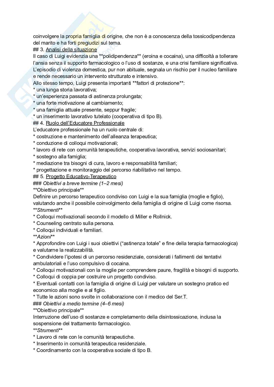 Riassunto esame Pedagogia sociale, Prof. Stramaglia Massimiliano, libro consigliato L’educatore professionale, una guida per orientarsi nel mondo del lavoro e prepararsi ai concorsi pubblici, Scarpa Pag. 81