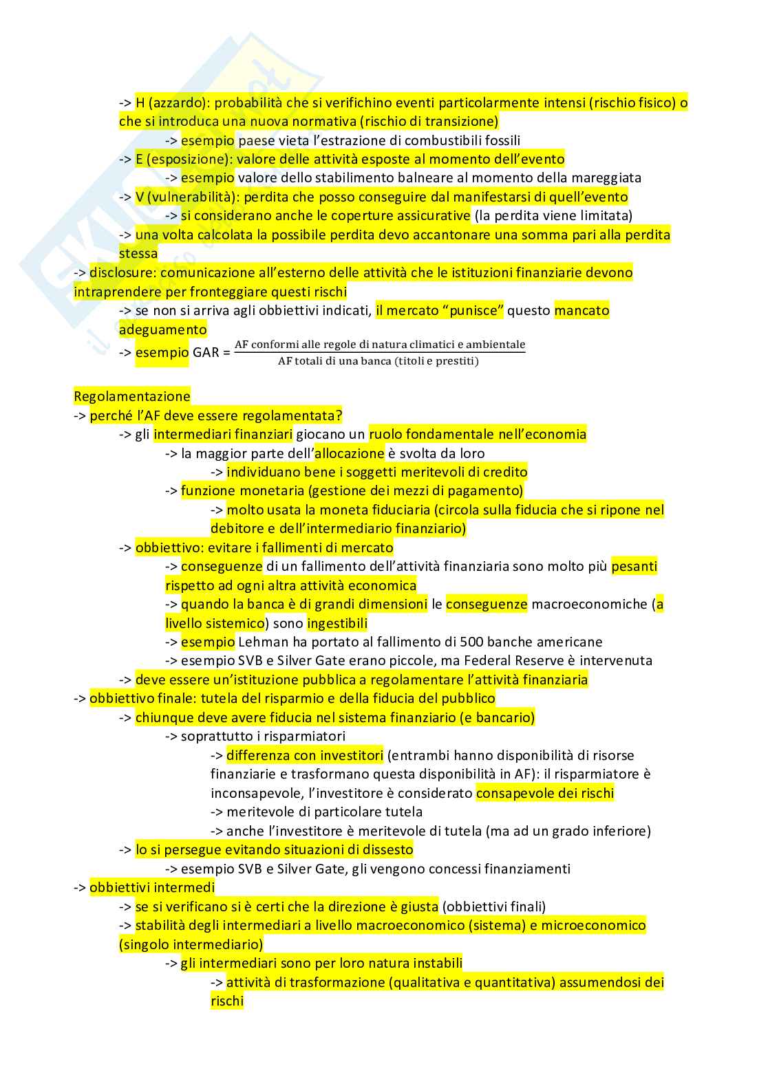 Appunti Economia e gestione della banca Pag. 36