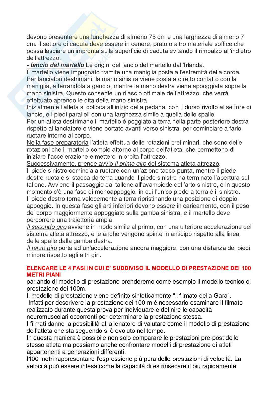 Paniere Didattica degli sport individuali (2026) - Risposte aperte corrette  Pag. 11