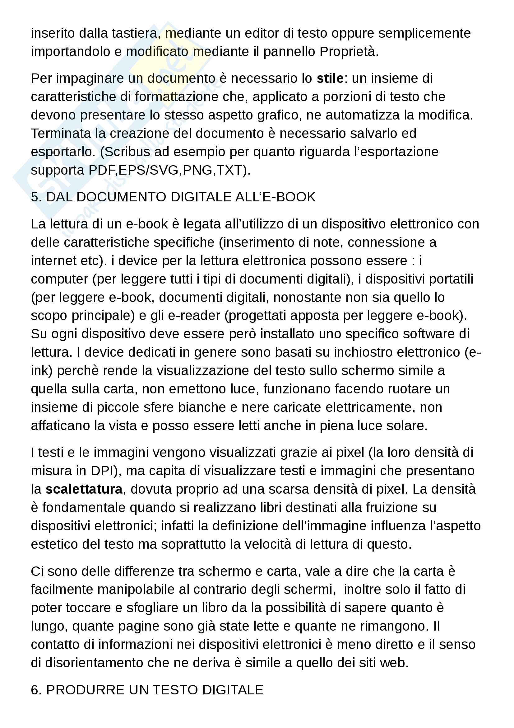 Editoria digitale Pag. 11