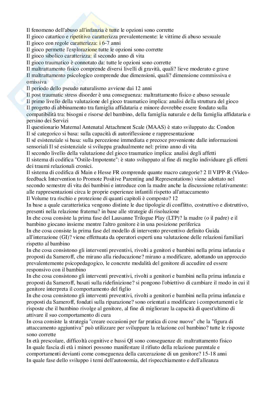Paniere in ordine alfabetico Psicologia dello sviluppo e dell'educazione Pag. 6
