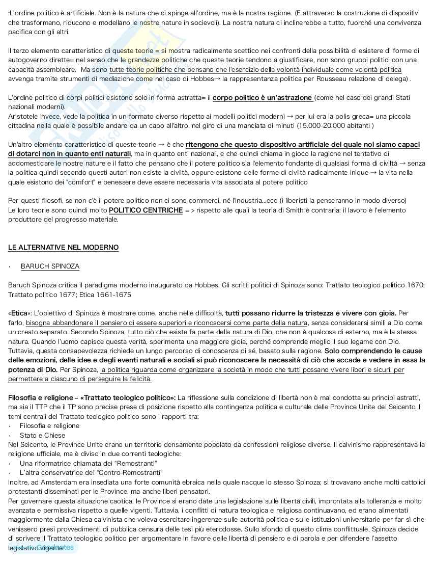 Storia delle dottrine politiche  - Appunti Pag. 36
