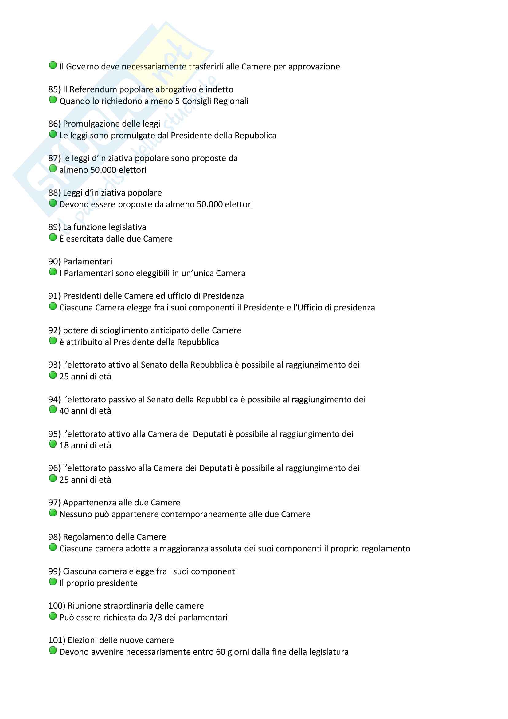 Test diritto pubblico Pag. 6