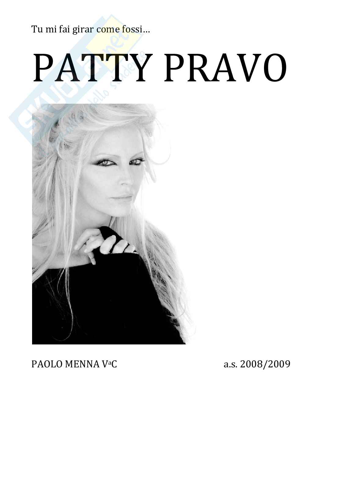 PATTY PRAVO Pag. 1