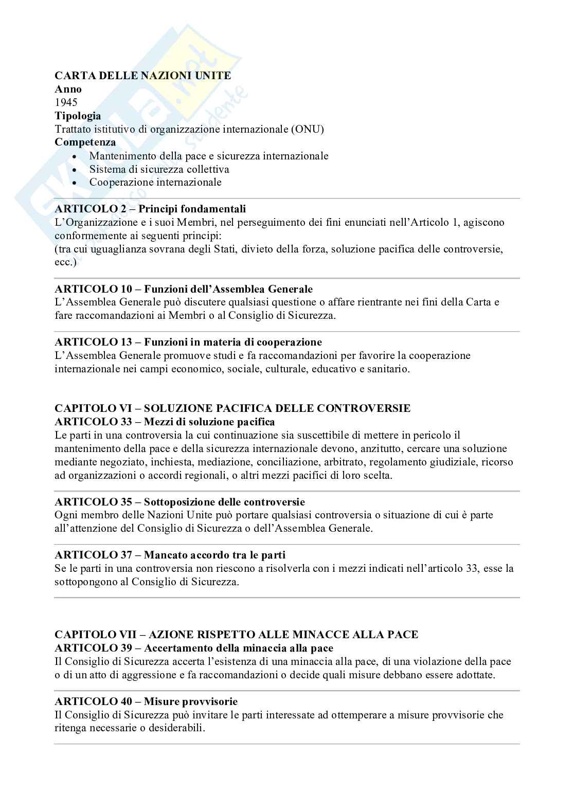Schemi di Diritto internazionale Pag. 11