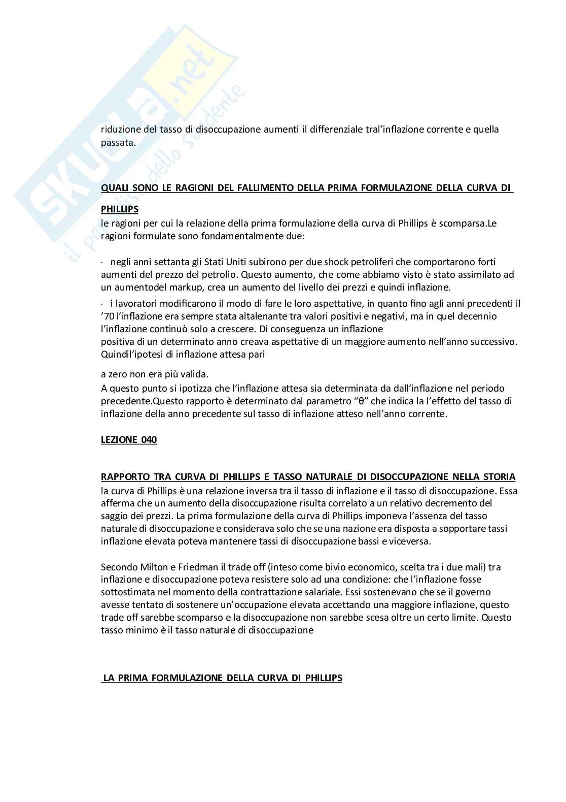 Paniere Macroeconomia - Risposte aperte Pag. 86