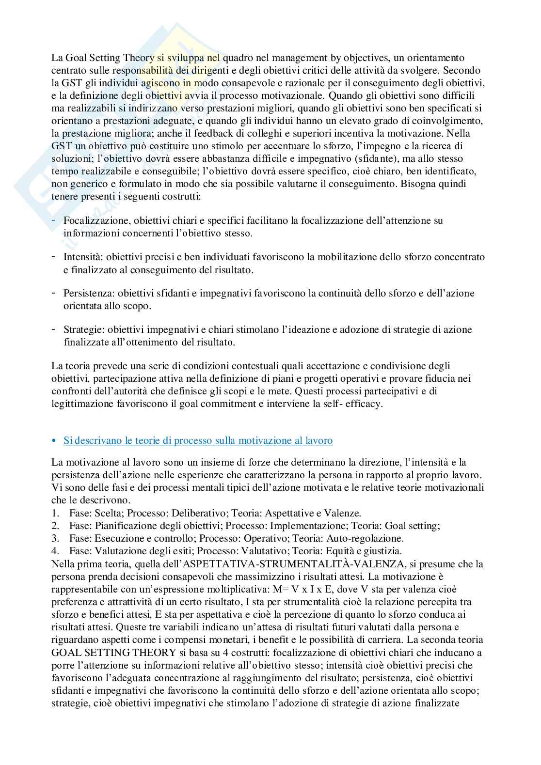 Psicologia del lavoro - Paniere compilato Pag. 86