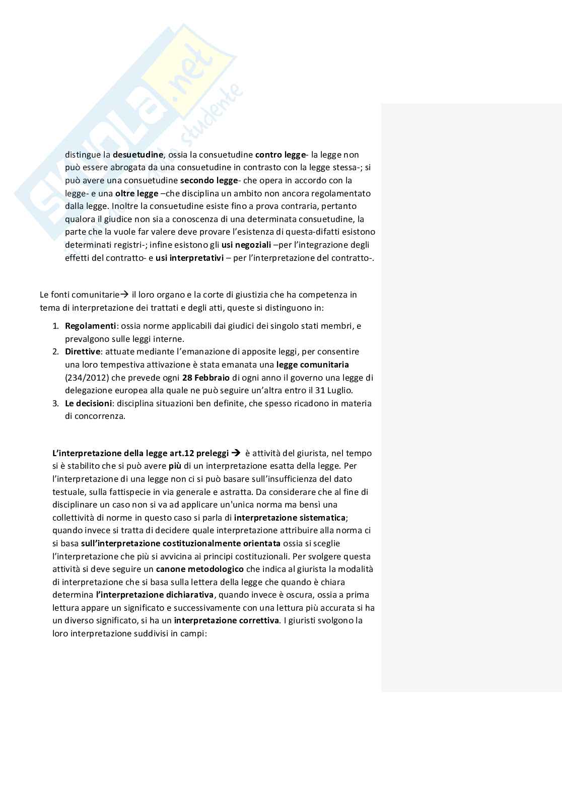 Appunti di diritto privato Pag. 2