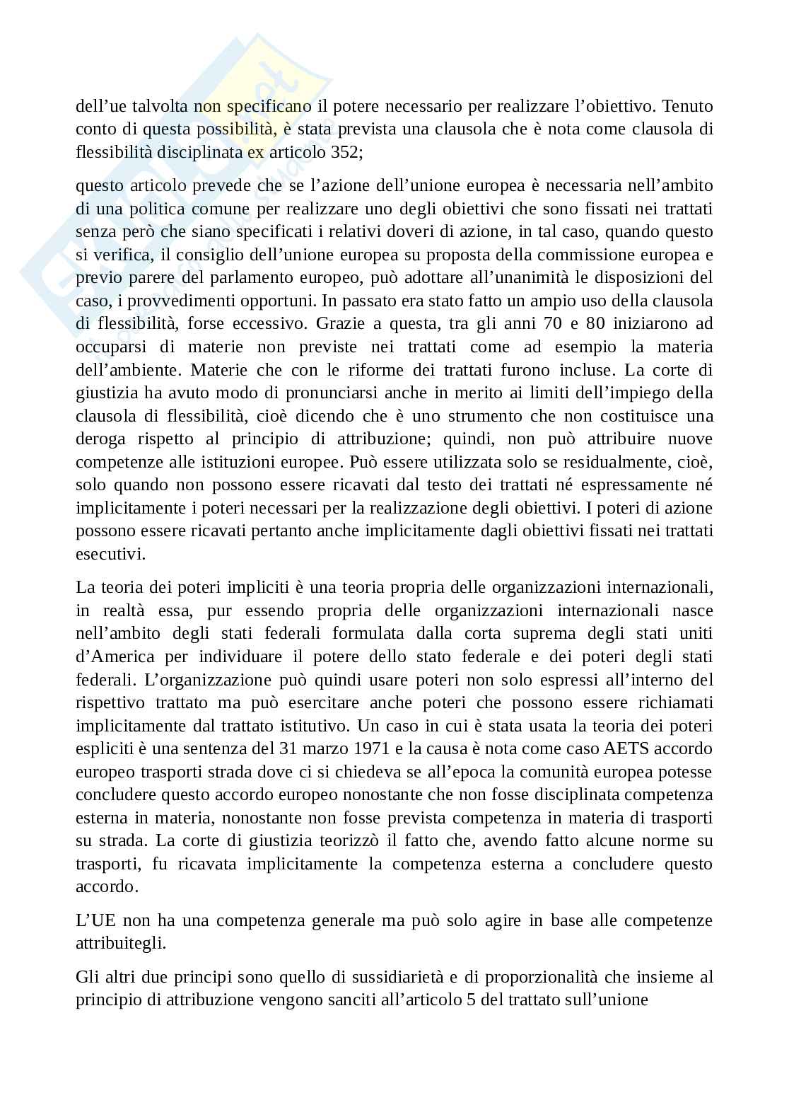 Diritto dell'Unione Europea Pag. 11