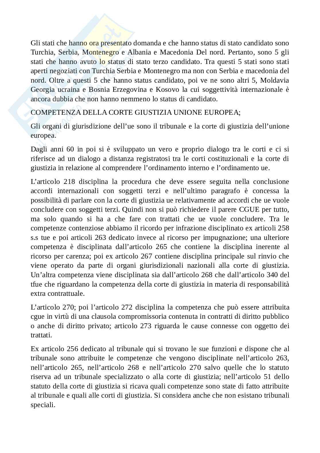 Diritto dell'Unione Europea Pag. 51