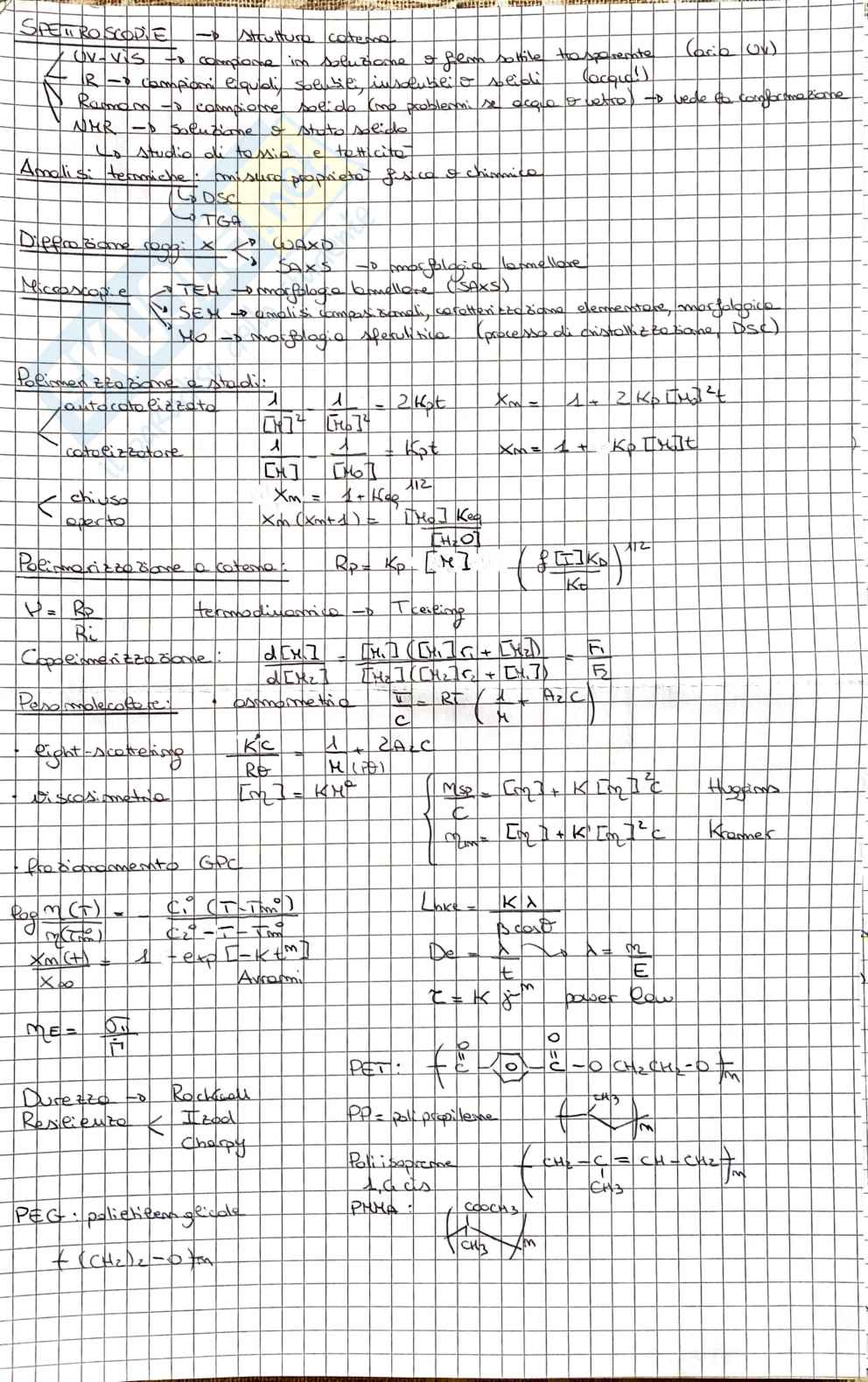 Introduzione ai polimeri e polimerizzazione a stadi Pag. 1