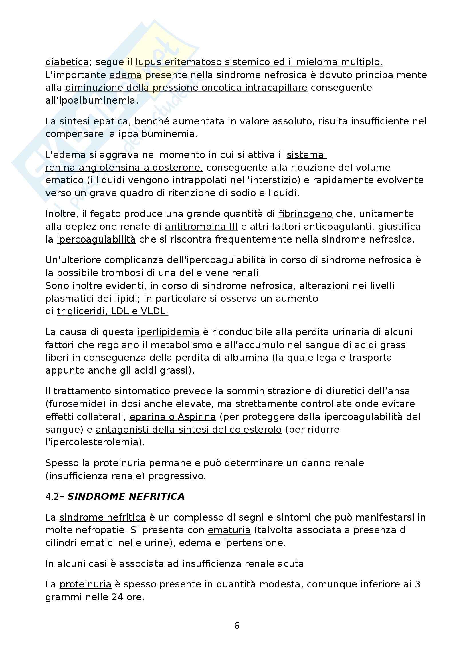 Gastroenterologia - la nefrologia Pag. 6