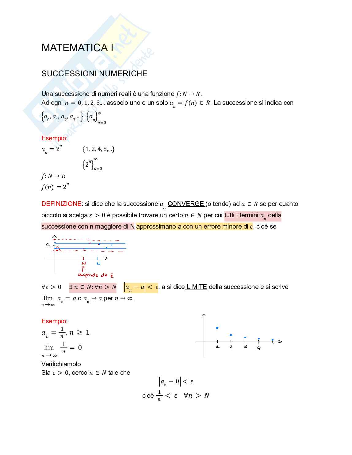 Appunti di Analisi matematica I Pag. 31