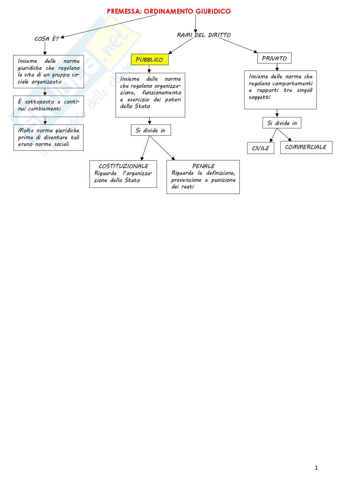 Riassunto esame Istituzioni di diritto pubblico, prof. Maestroni, libro consigliato "Diritto pubblico", Bin e Pitruzzella Pag. 1