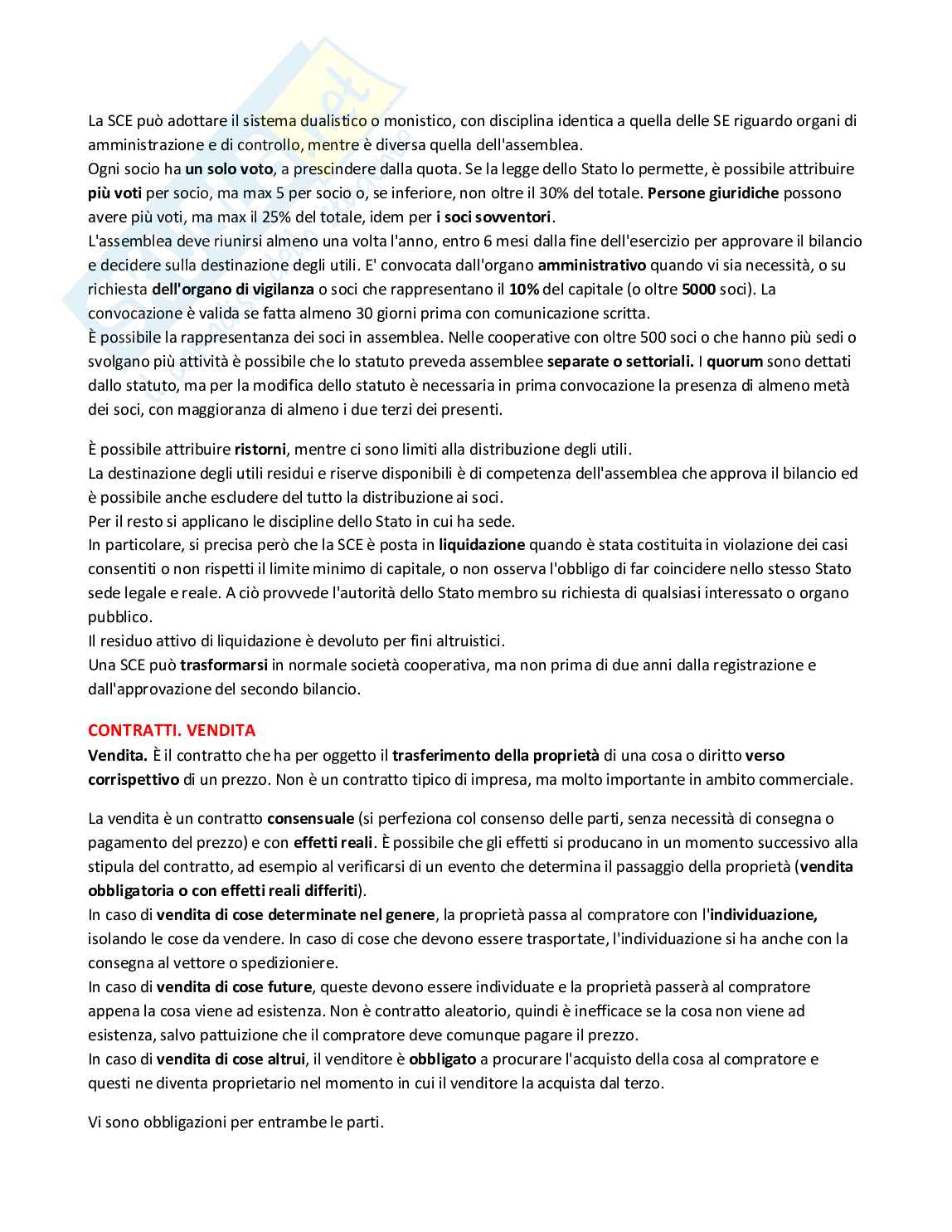 Riassunti esame diritto commerciale Pag. 71