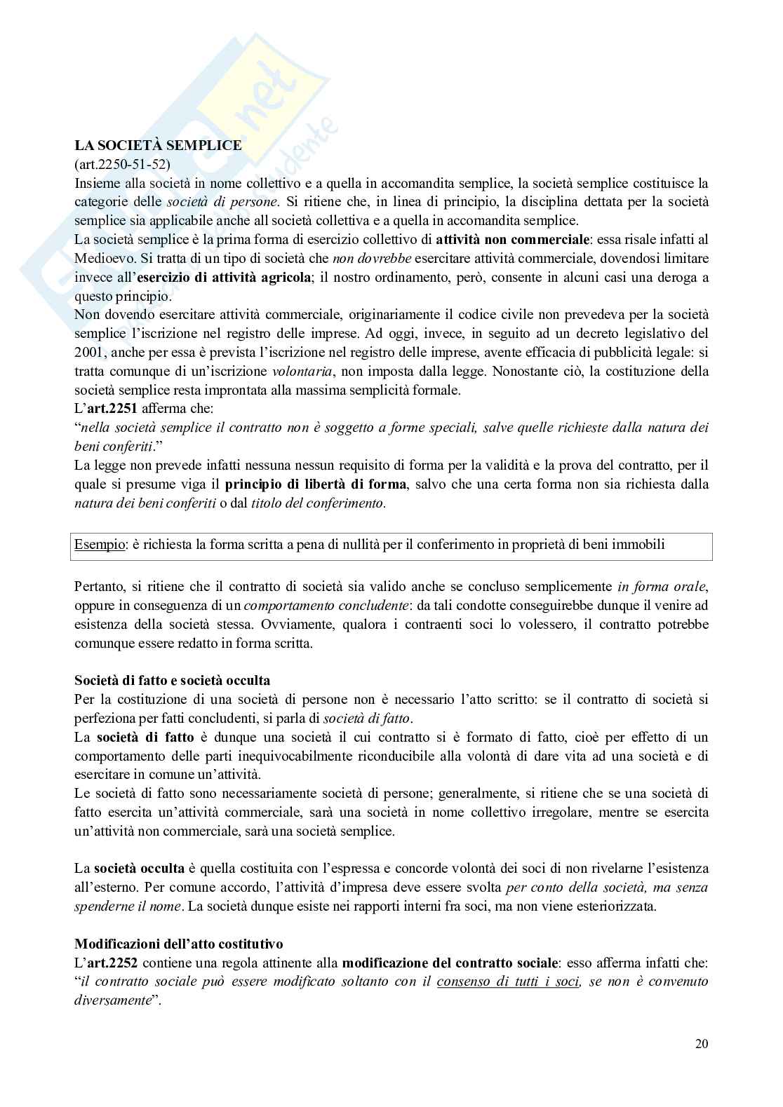 Riassunto esame Diritto commerciale , Prof. Bianca Massimo, libro consigliato Manuale di diritto commerciale, Campobasso Pag. 21
