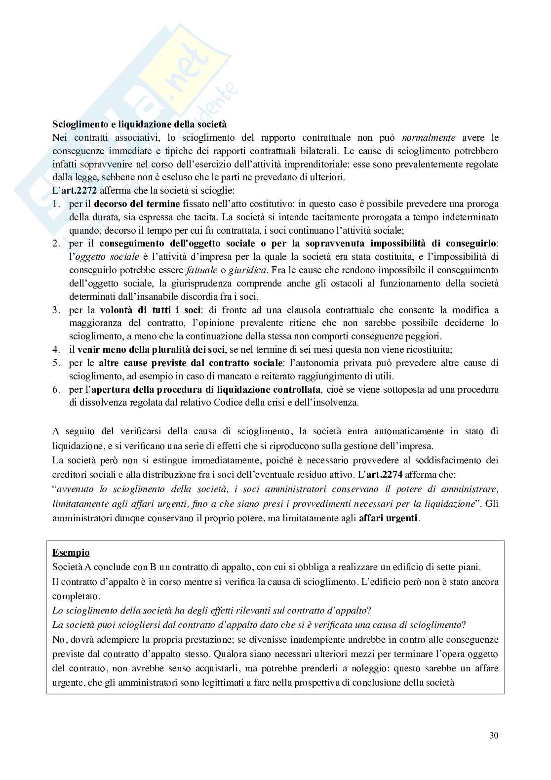 Riassunto esame Diritto commerciale , Prof. Bianca Massimo, libro consigliato Manuale di diritto commerciale, Campobasso Pag. 31