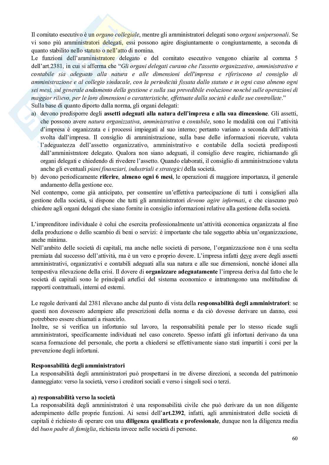 Riassunto esame Diritto commerciale , Prof. Bianca Massimo, libro consigliato Manuale di diritto commerciale, Campobasso Pag. 61
