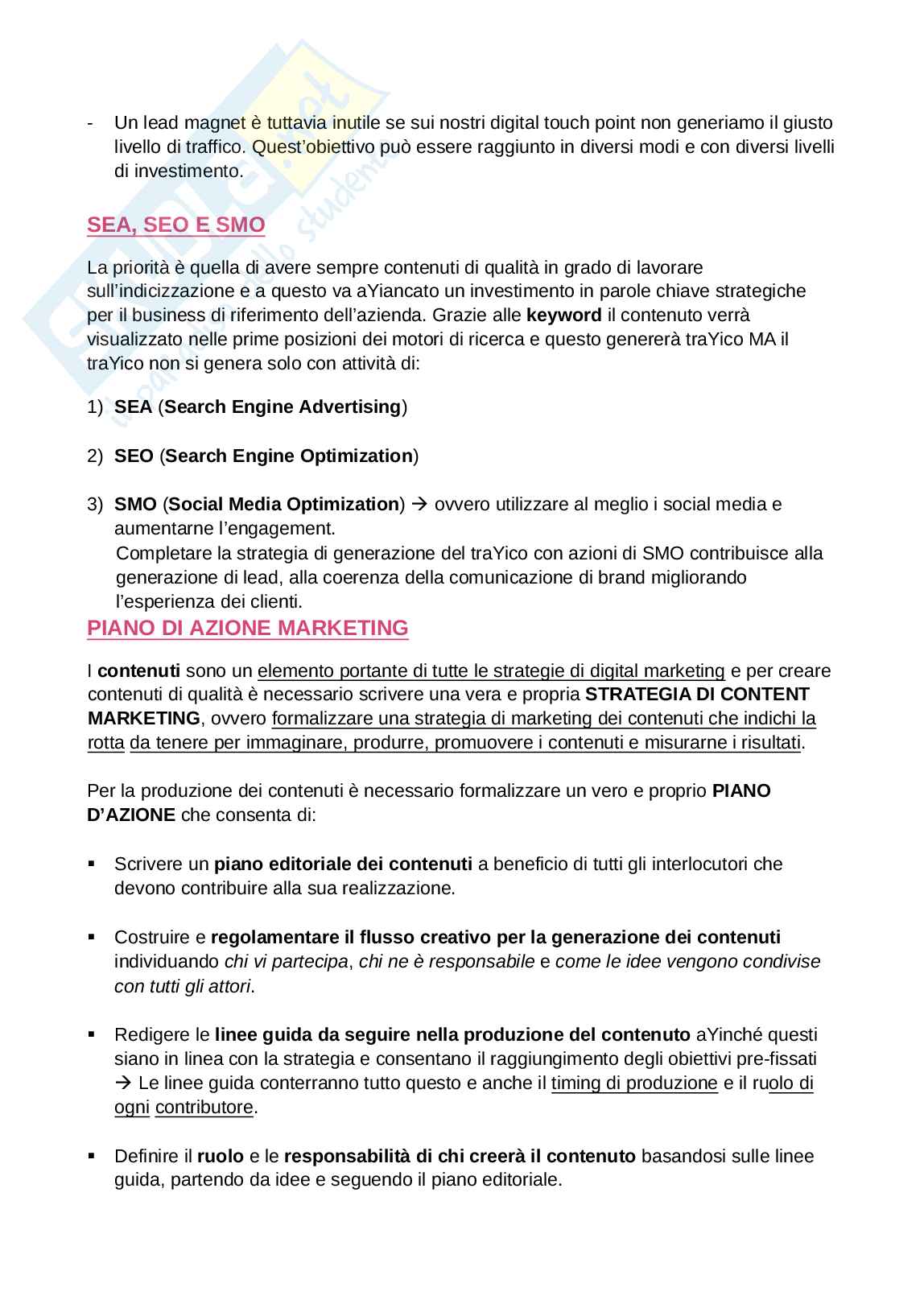 Appunti completi per modulo di Digital Communication Pag. 11
