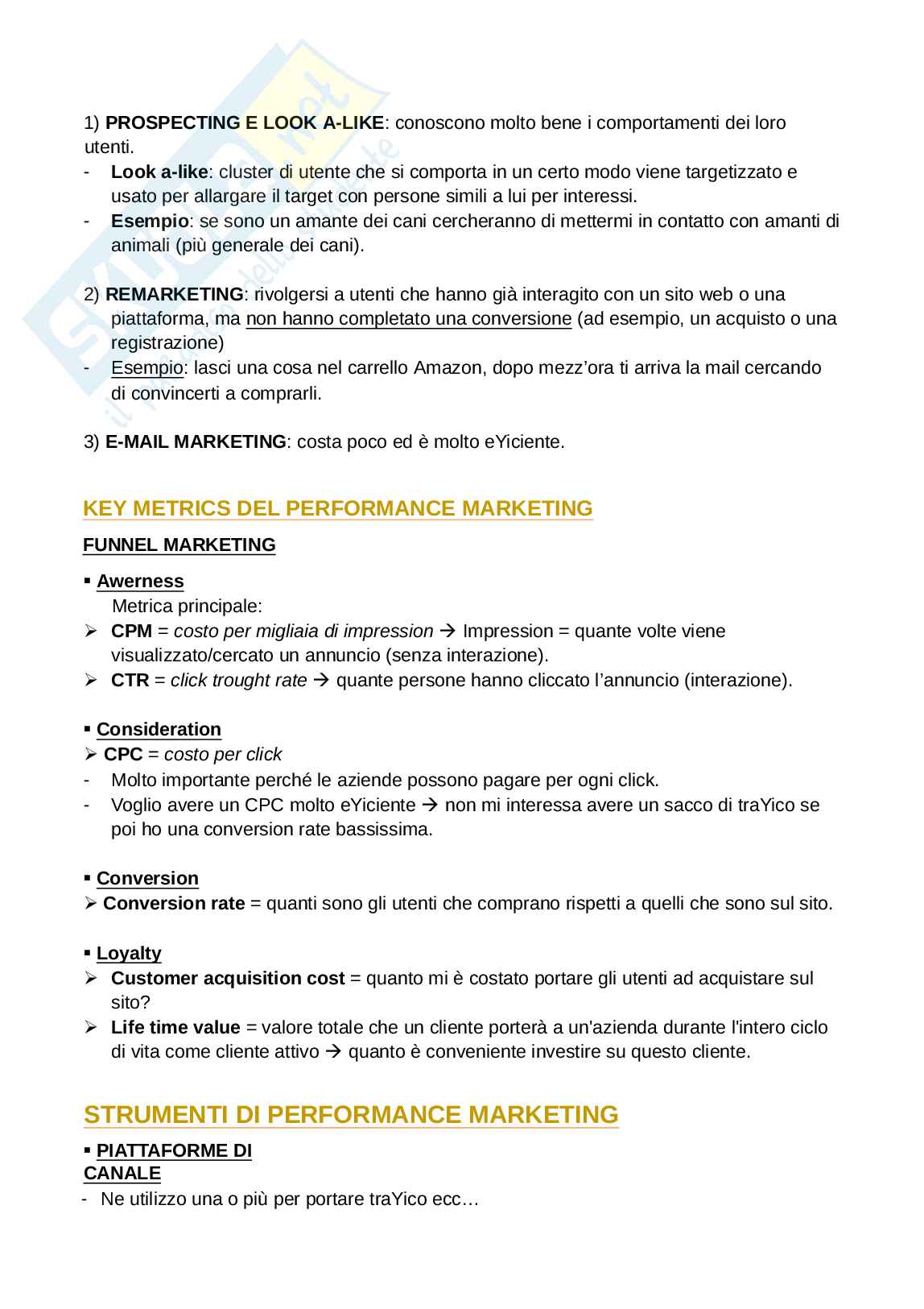 Appunti completi per modulo di Digital Communication Pag. 56