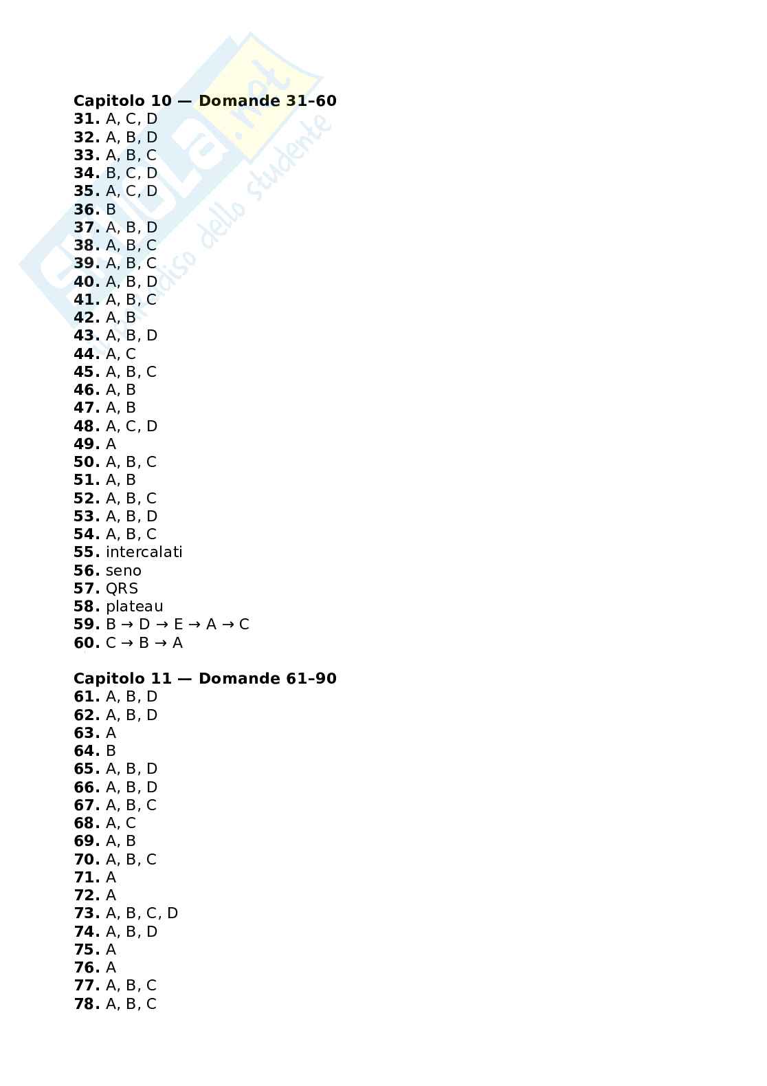 Domande per esame di Fisiologia umana Pag. 11